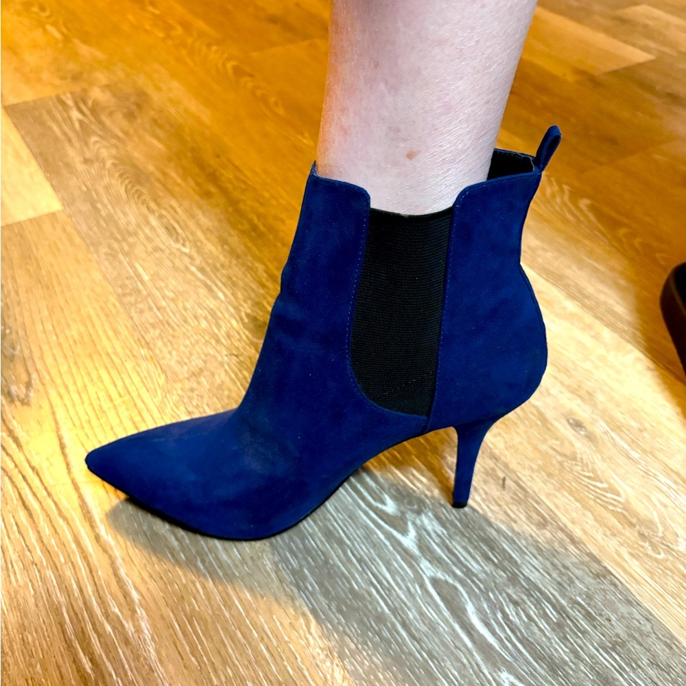 Guess Blue Ankle Booties